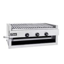 Char Broiler à Gás 3 Queimadores 60X50 GG60 Fire