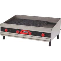 Char Broiler a Gás 98x47 CCP4 Inox Croydon