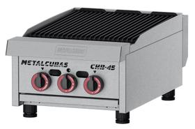 Char Broiler a Gás CHB45 45cm com 2 Queimadores Metalcubas Char Broiler a Gás CHB45 45cm com 2 Queimadores Metalcubas