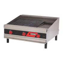 Char broiler gás 78cm pedra cerâmica ccp3 - croydon