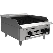 Char Broiler Profissional a Gás Venancio Grelha Dupla Para Churrasco 60cm