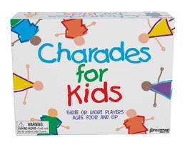 Charades Game Pressman Charades for Kids Family Game 5+