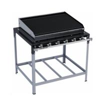 Charbroiler a Gás 90x70 Com Cavalete CBMPP90 Metalmaq