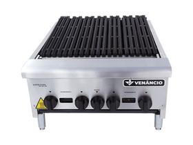 Charbroiler Industrial A Gás CGG60 Em Inox Venâncio