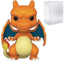 Charizard Pop! Figura de vinil (empacotado com caixa de protetor compatível)