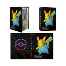 Charizard Squirtle Anime Porta-cartões Fichário 240 Unidades Protetor Notebook Álbum Pokémon 2024