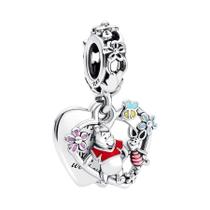 Charm Beads DIY Da Disney Mickey Minnie Stitch Angel Para Pulseira Feminina Presente De Joias