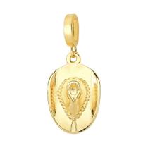 Charm Chapéu Revestido em Ouro Charm Chapéu Revestido em Ouro