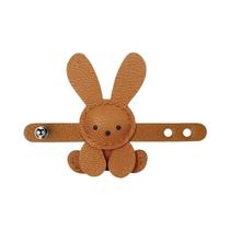 Charm De Bolsa De Couro Em Forma De Coelho, Presente Artesanal, Acessório Para Espelho Retrovisor De