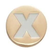 Charm De Letra Dourada Para Sandálias Clog Unissex Decoração De Alfabeto Pin 1PCS