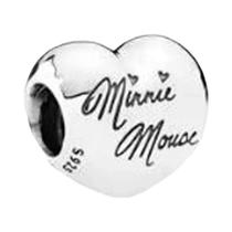 Charm De Prata Esterlina 925 Da Disney Para Pulseira Mickey Minnie, Beads De Robô, Roda Gigante E