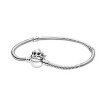 Charm De Prata Esterlina 925 Disney Lilo Stitch Puppy Stitch, Compatível Com Pulseira Original Da