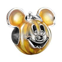 Charm De Prata Esterlina 925 Miniso Mickey Minnie Vinnie Com Corrente De Contas Para DIY Joias