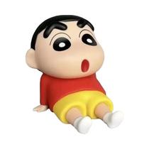 Charm De Sapato Em Forma De Boneco 3D Do Anime Crayon Shin-chan Para Crocs, Sandálias E Decoração De
