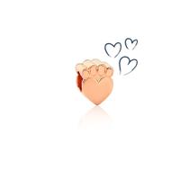 Charm Love Pets Revestido em Ouro Rose Charm Love Pets Revestido em Ouro Rose