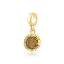 Charm Maracujá Revestido em Ouro Charm Maracujá Revestido em Ouro