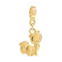 Charm Pingente Gatinha Mimosa Banhado a Ouro 18k Charm Pingente Gatinha Mimosa Banhado a Ouro 18k