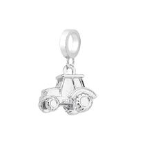 Charm Trator com Revestimento em Prata Charm Trator com Revestimento em Prata