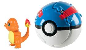 Charmander Action Pokebola Pop Up Open Jogue E Abre Pokémon - Animeshop