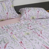 Charme Jogo Cama Casal 2,25m X 2,50m 4 Pecas Appel