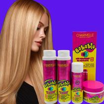 Charmelle Babablu Tutti Frutti Kit Tratamento Capilar Completo 4 Produtos Shampoo Condicionador