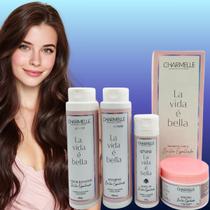 Charmelle La Vida é Bella Kit Brilho Espelhado com Maciez e Vitalidade