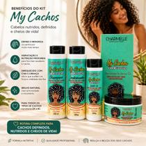 Charmelle My Cachos Kit Hidratação e Definição Completa Para Cachos 4 Itens