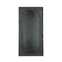 Charmosa Tabua com borda Ardosia - 40x20 Petisqueira Rustica