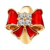 Charms De Prata Esterlina 925 Em Forma De Vaga-lume Dourado Para DIY, Pulseira, Colar, Presente De