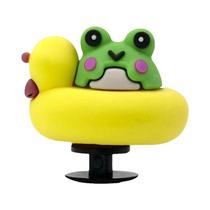 Charms De Sapato 3D De Animais Fofos Para Crianças Coelho Abelha Pato Sapo Cão Coruja Panda