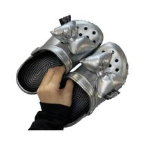 Charms De Sapato Em Forma De Laço Adoráveis, Brilhantes E Glossy, Decorações De Moda DIY, Acessórios