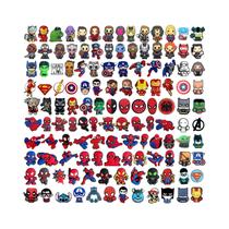 Charms De Sapato Marvel Spider-Man Em PVC, Decorações DIY Para Crocs, Conjunto De 10, 20, 30 Peças,