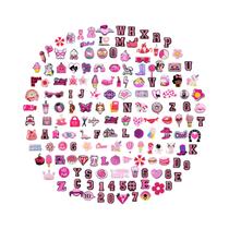 Charms De Sapato Rosa 10-100 Peças, Acessórios Para Chaveiro, Sandálias, Bolsas De Praia, Decorações