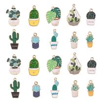 Charms KitBeads Mixed Styles Suculent 50 unidades para joias