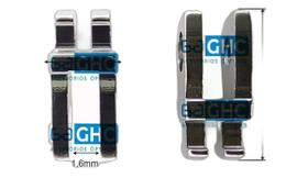 Charneira Óculos Prateada Kit 05 Pares (10 Unid.) Charneira Óculos Prateada Kit 05 Pares (10 Unid.)