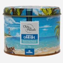 Chás Do Mundo Lata Encantos Do Caribe 50g Frutas Tropicais - Chamel Chás Do Mundo Lata Encantos Do Caribe 50g Frutas Tropicais - Chamel