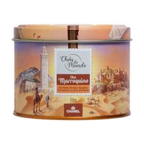 Chás Do Mundo Pouch Chá Marroquino Lata 50g - Chamel Chás Do Mundo Pouch Chá Marroquino Lata 50g - Chamel