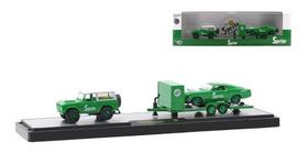 Chase 1966 Bronco & 1970 Mustang 428 Sprite M2 Machines 1/64