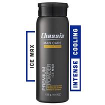 Chassi Body Powder Ice Max Premium para homens absorvente de odores Chassi Body Powder Ice Max Premium para homens absorvente de odores