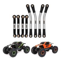 Chassi de Aço Inoxidável de 4 Links para AX24 XC-1 - Alta Folga Chassi de Aço Inoxidável de 4 Links para AX24 XC-1 - Alta Folga
