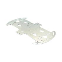 Chassi Inteligente 4WD Para Carro, Placa Inferior De Alumínio De 15mm Para Tração Nas Quatro Rodas Chassi Inteligente 4WD Para Carro, Placa Inferior De Alumínio De 15mm Para Tração Nas Quatro Rodas