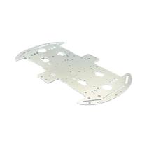 Chassi Inteligente 4WD Para Carro, Placa Inferior De Alumínio De 15mm Para Tração Nas Quatro Rodas Chassi Inteligente 4WD Para Carro, Placa Inferior De Alumínio De 15mm Para Tração Nas Quatro Rodas