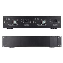 Chassi Sub Rack 2U 19" 14 Slots + 2 Fontes Bivolt