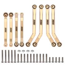 Chassis Links INJORA de Latão 39g - Para FMS FCX24 1/24 (8 Peças) Chassis Links INJORA de Latão 39g - Para FMS FCX24 1/24 (8 Peças)