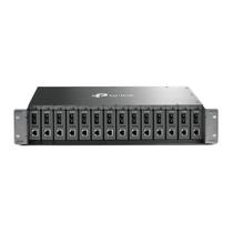 Chassis Rack 2U TP-Link 14 Slots P/Conversor de Mídia C/Fonte - TL-MC1400
