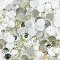 Chaton Diamante Redondo 8mm Cristal 10pçs 5g Costura