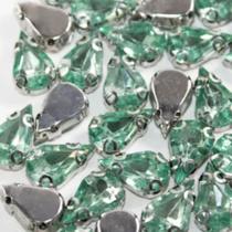 Chaton Engrampado Gota 8x13mm Gotas 50 peças ou 100 peças