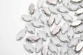 Chaton Engrampado Navete Cores 7x15mm - 100 unidades