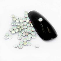Chaton opal 3mm 50 pecas decoração unhas art nail Chaton opal 3mm 50 pecas decoração unhas art nail