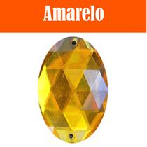 Chaton Oval Taz-021 - 25mm - Amarelo - Nº: 2 - Nybc